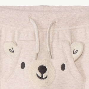 Pantalón de jogging con bolsillo tipo canguro para bebé niño 