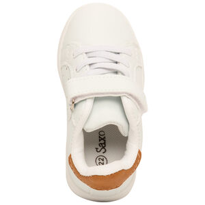 Baskets basses à scratch et lacets élastiqués pour garçon 