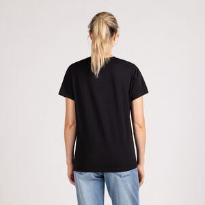 Camiseta de manga corta para lactancia efecto 2 en 1 lisa 