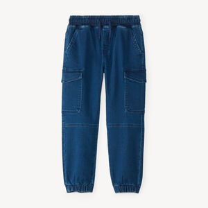 Jean jogger estilo cargo niño 