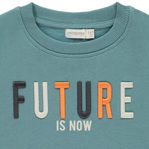 Sudadera de felpa con bordado 3D para niño 