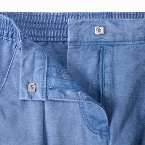 Pantalón cargo de twill liso con cinturón para niña  Main Pantalón cargo de twill liso con cinturón para niña