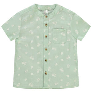 Camisa de manga corta con estampado de surf para bebé niño 