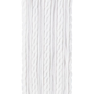 Medias gruesas con efecto trenzado para niña 