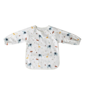 Bavoir tablier imperméable imprimé savane  Main Bavoir tablier imperméable imprimé savane