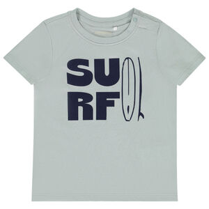 Camiseta de manga corta estampada para bebé niño 