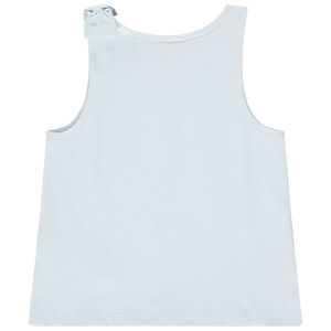 Camiseta sin mangas estampada Stitch & Angel Disney niña 