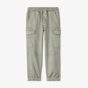 Jogger de jeans con bolsillos cargo para niño 