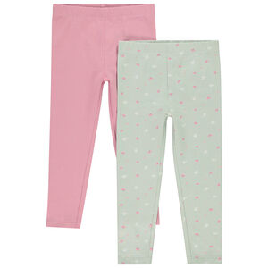 Pack de 2 calzoncillos largos de fantasía para niña 