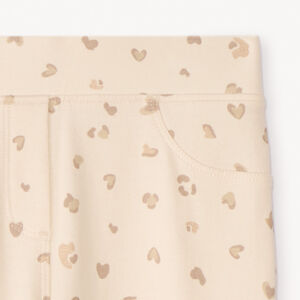 Jegging de felpa estampado niña 