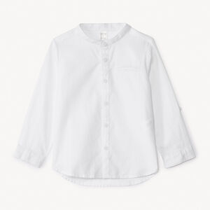 Camisa de manga larga cuello mao para bebé niño  Main Camisa de manga larga cuello mao para bebé niño