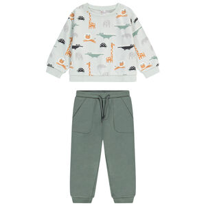 Conjunto de 2 piezas de felpa para bebé niño 