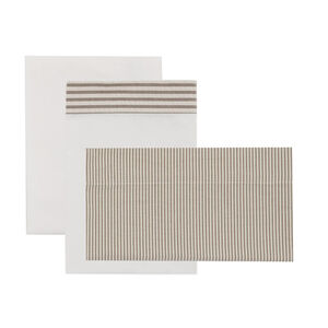 Sábanas para moisés y carro conjunto 3 piezas Derby beige 