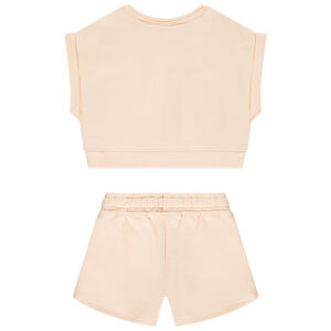 Conjunto camiseta de corte boxy + short Minnie Disney niña 