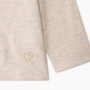 Lot de 3 t-shirts manches courtes uni pour bébé fille  Main Lot de 3 t-shirts manches courtes uni pour bébé fille