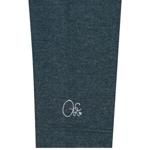 Pack de 2 leggings lisos con logo estampado 