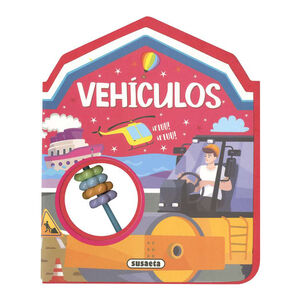 Libro con sonajero Vehículos +1 año 