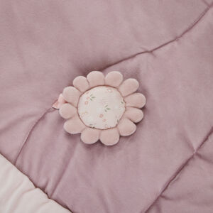 Tapis d'éveil Promenade Bucolique rose 