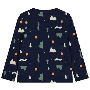 Camiseta manga larga estampado fantasía arty niño 