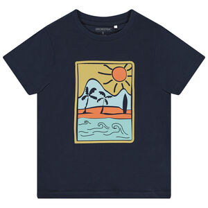 Camiseta de manga corta estampada para niño 