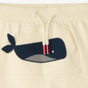 Pantalones cortos con bolsillo canguro para bebé niño 