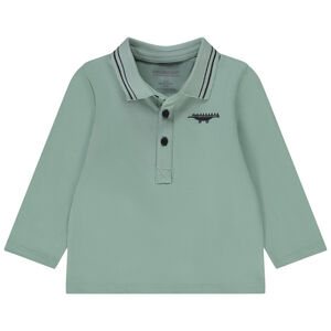 Polo de manga larga bordado para bebé niño 