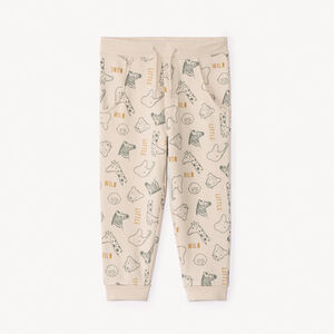 Pantalon de jogging imprimé savane pour bébé garçon  