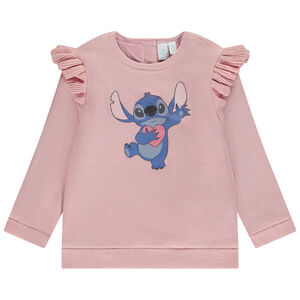 Sudadera de terciopelo con Stitch Disney para bebé niña Main Sudadera de terciopelo con Stitch Disney para bebé niña