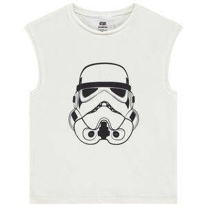 Camiseta sin mangas print Stormtrooper Star Wars para niño 