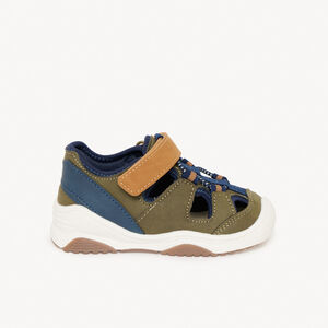 Zapatillas de piel sintética para bebé niño. 