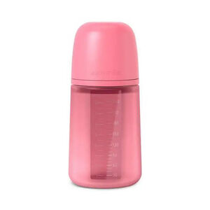 Biberón silicona Colour Essence 240ml rosa intenso 