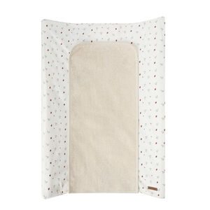 Funda de colchón cambiador estampada Rey de los Bosques beige 