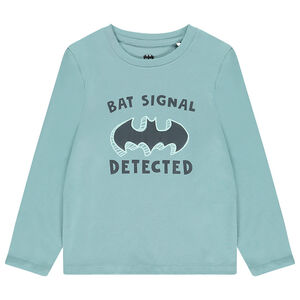 Camiseta de manga larga estampada de Batman Warner para niño 