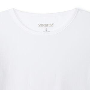 Lote de 3 camisetas interiores de manga corta lisas para niño 