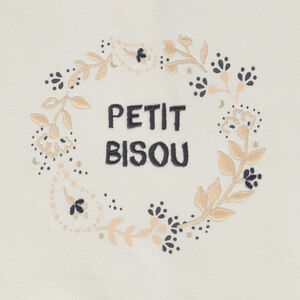 Conjunto de jogging de felpa Petit Bisou para bebé niña 