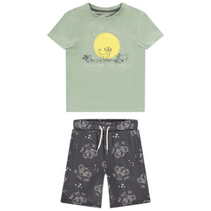 Conjunto corto 2 piezas El Rey León Disney para niño 