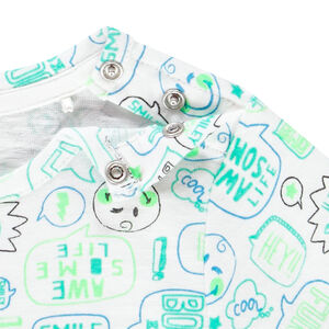 Camiseta de algodón Smiley Baby para bebé niño 