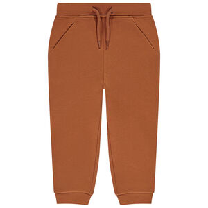 Pantalón jogging de felpa liso para bebé niño 