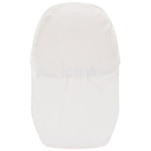 Gorra con protección para el cuello con parche bordado de cangrejo para bebé niño 