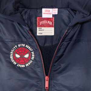 Chaqueta teddy con capucha Spider-Man Marvel para niño 