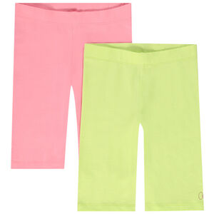 Pack de 2 calzoncillos ciclistas lisos de jersey para niña  Main Pack de 2 calzoncillos ciclistas lisos de jersey para niña