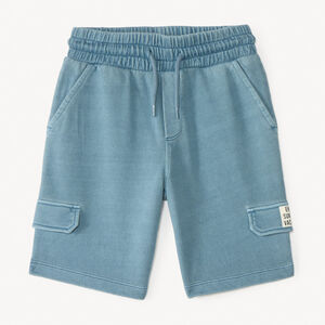 Bermudas de felpa con bolsillos para niño 