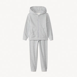 Ensemble jogging en molleton uni pour garçon  Main Ensemble jogging en molleton uni pour garçon