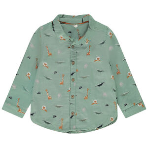 Camisa manga larga print animalitos -"Croco & Friends" 