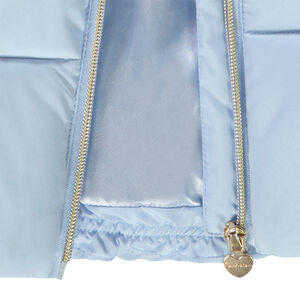 Chaleco acolchado efecto satinado para niña 