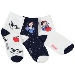 Pack de 3 pares de calcetines Blancanieves Disney niña 
