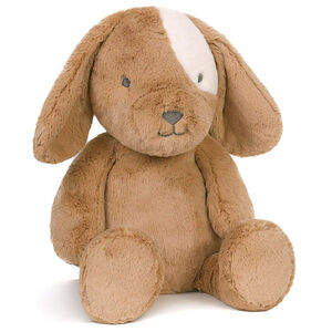 Peluche gran tamaño Duke el perro 52cm - Marrón/ Blanco 