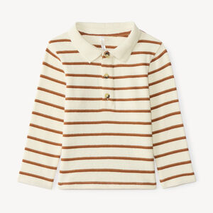 Polo de manga larga para bebé niño estilo marinero 