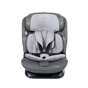 Silla de auto Isofix y i-Size 76-150 cm P-Way gris 