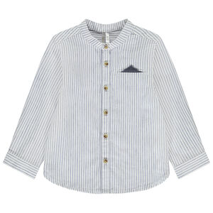 Camisa de manga larga rayada para bebé niño 